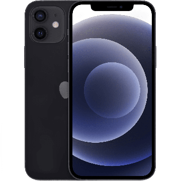 iPhone 12 Black, 128 GB, Platinum